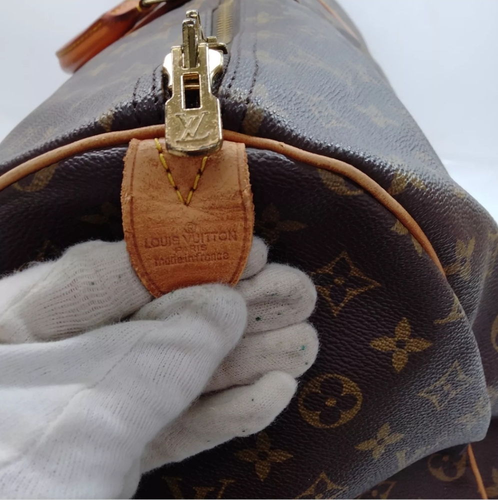 Louis Vuitton Keepall 60 Duffle Bag Monogram Canvas Travel Boston Purse - Picture 5 of 9